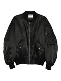 Saint Laurent button-fastening bomber jacket