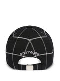 Courrèges checked baseball cap