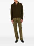Ferragamo knitted sweater with polo collar