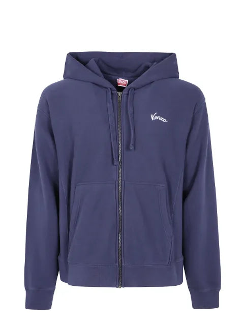Kenzo graphic-print zip-up hoodie