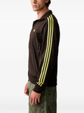 adidas logo-embroidered side-stripe track jacket