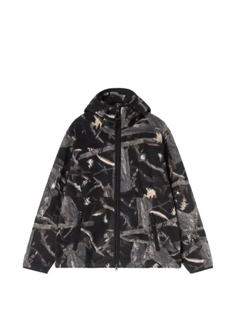 Carhartt WIP Blevin Liner camouflage-print hooded jacket