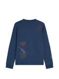 Scotch & Soda embroidered crew-neck sweater